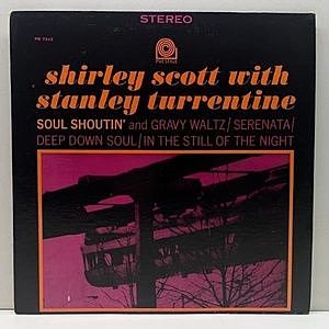 レコード画像：SHIRLEY SCOTT / STANLEY TURRENTINE / Soul Shoutin'