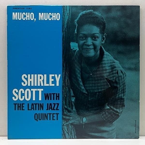 レコードメイン画像：良好!! MONO 深溝 RVG刻印 USオリジナル SHIRLEY SCOTT With LATIN JAZZ QUINTET Mucho, Mucho (Prestige PRLP 7182) w/ Juan Amalbert