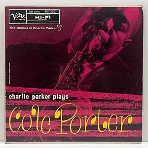 レコード画像：CHARLIE PARKER / Plays Cole Porter
