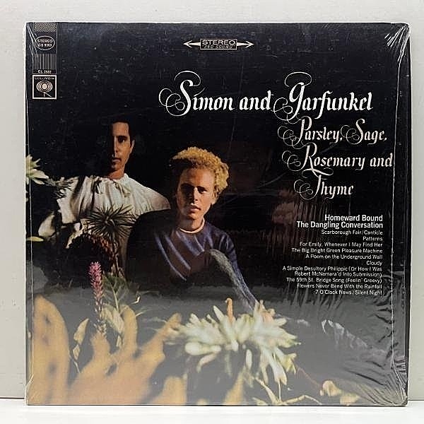 レコードメイン画像：シュリンク良好!! USオリジナル 初版 360 2eyeラベ SIMON & GARFUNKEL Parsley, Sage, Rosemary And Thyme ('66 Columbia) 米 初回プレス