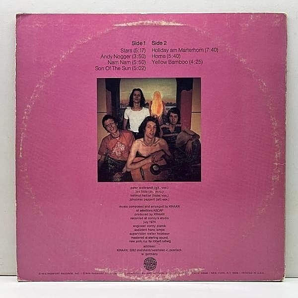 名盤　Herbest Moon Reachin' レコード KRAAN / Andy Nogger (LP) / Passport | WAXPEND RECORDS