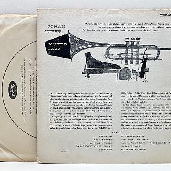 JONAH JONES / Muted Jazz (LP) / Capitol WAXPEND RECORDS