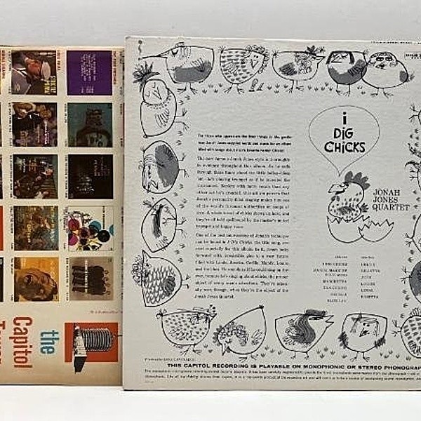 JONAH JONES / I Dig Chicks! (LP) / Capitol WAXPEND RECORDS