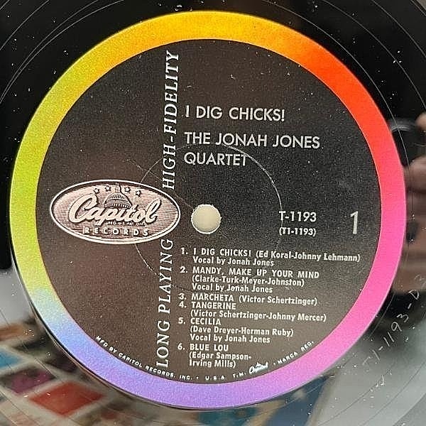 JONAH JONES / I Dig Chicks! (LP) / Capitol WAXPEND RECORDS