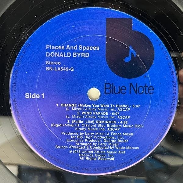 DONALD BYRD / Places And Spaces (LP) / Blue Note | WAXPEND