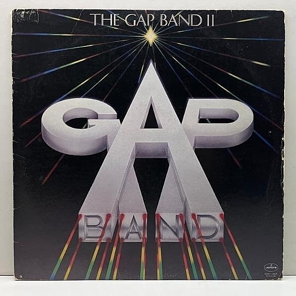 レコードメイン画像：【MARK RONSON feat. BRUNO MARS／Uptown Funkネタ】良好盤!! USオリジナル THE GAP BAND II ('79 Mercury) ディスコ名曲 SAMPLING