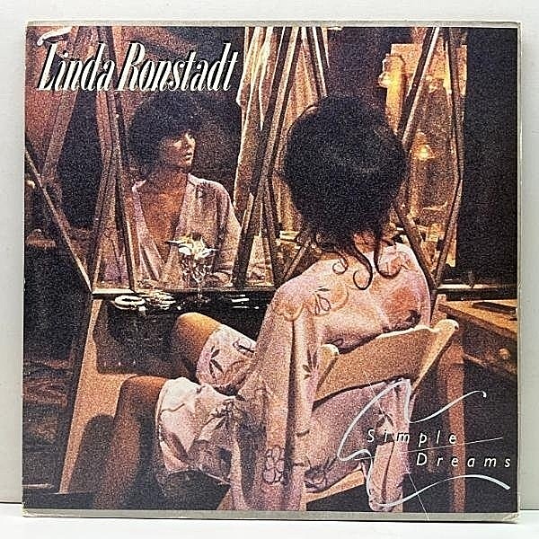 レコードメイン画像：良好品!! USオリジナル 初版 6E規格 LINDA RONSTADT Simple Dreams ('77 Asylum) 手書きPRC刻印 リンダ・ロンシュタット 夢はひとつだけ