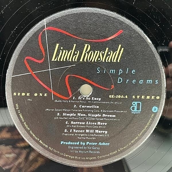 リンダ・ロンシュタット　Simple Dreams　モービル・フィデリティ限定盤 Amazon.co.jp: Simple Dreams: ミュージック