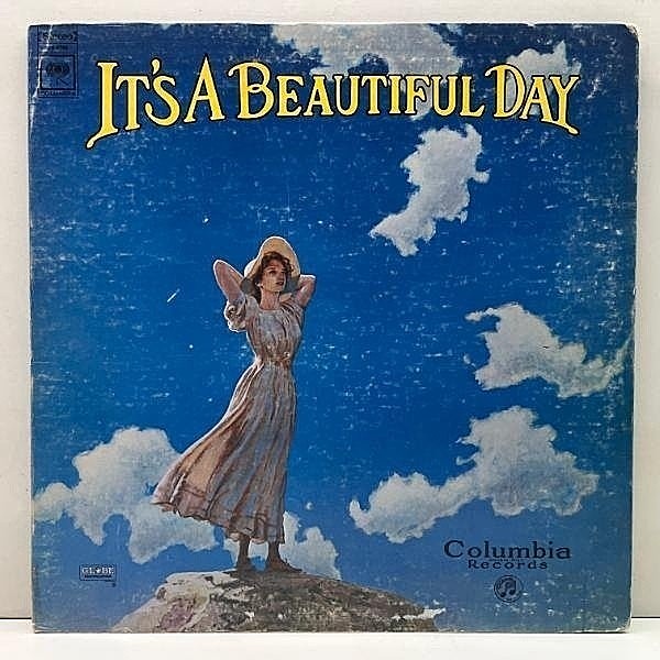 レコードメイン画像：【西海岸ヒッピー・サイケ名盤】USオリジナル 初版 2eye IT'S A BEAUTIFUL DAY S.T ('69 Columbia CS 9768) 手書きマト両面1B 米 LP 原盤