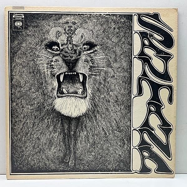 レコードメイン画像：レアな美盤!! 初版 白抜き 2eyeラベ USオリジナル SANTANA S.T 1st デビュー作 ('69 Columbia CS 9781) サンタナ 米 初回 LP 原盤