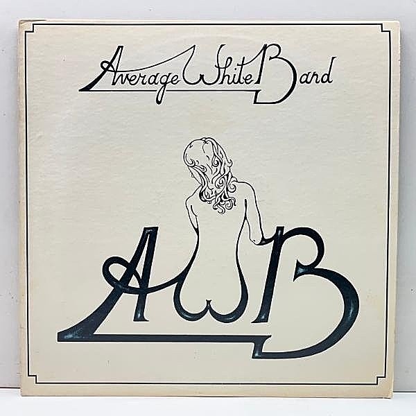 レコードメイン画像：概ね良好!! USオリジナル 初版 Wマーク無し AVERAGE WHITE BAND AWB ('74 Atlantic) FUNK SOUL アヴェレージ・ホワイト・バンド 米 LP