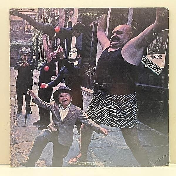 レコードメイン画像：入手難!良好!【ゴールド・金ラベル】USオリジナル THE DOORS Strange Days ('67 Elektra) 手書きマトA・B (枝番無し) ドアーズ 米 LP 原盤