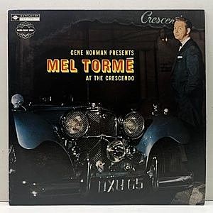 レコード画像：MEL TORME / Gene Norman Presents Mel Torme At The Crescendo
