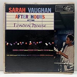 レコード画像：SARAH VAUGHAN / After Hours At The London House