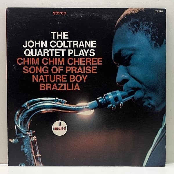 レコードメイン画像：美盤!! ゲートフォールド仕様 JOHN COLTRANE QUARTET Plays (Impulse YP-8528-AI) 国内 LP 70sプレス w/ MCCOY TYNER, ELVIN JONES