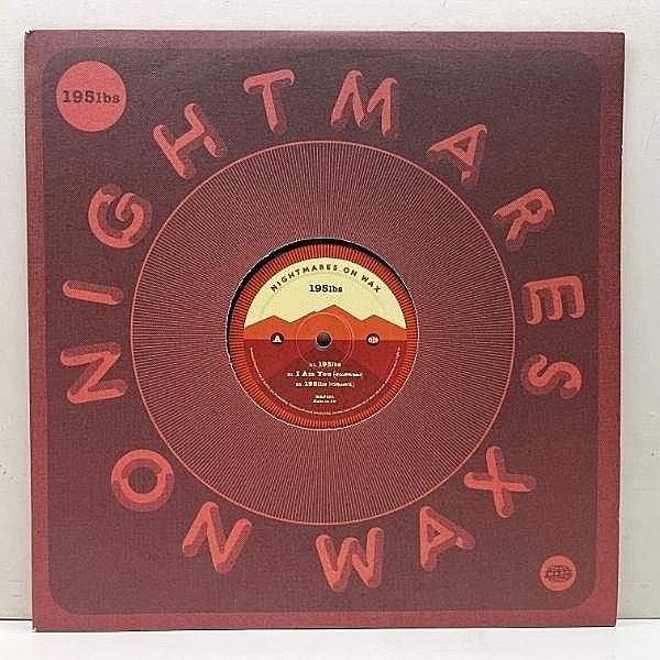 レコードメイン画像：美品!! 12インチ UKオリジナル NIGHTMARES ON WAX 195lbs ('08 Warp) 『Thought So...』カット 最高の硬質DUBトラック・本格FUNKビーツ収録
