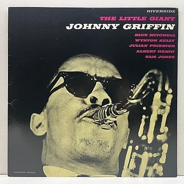 レコードメイン画像：美品!! JOHNNY GRIFFIN The Little Giant (Riverside) バーコード無し 米OJC リイシュー w/ Blue Mitchell, Wynton Kelly, Sam Jones