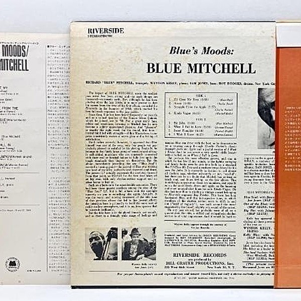 BLUE MITCHELL / Blue's Moods (LP) / Riverside | WAXPEND RECORDS