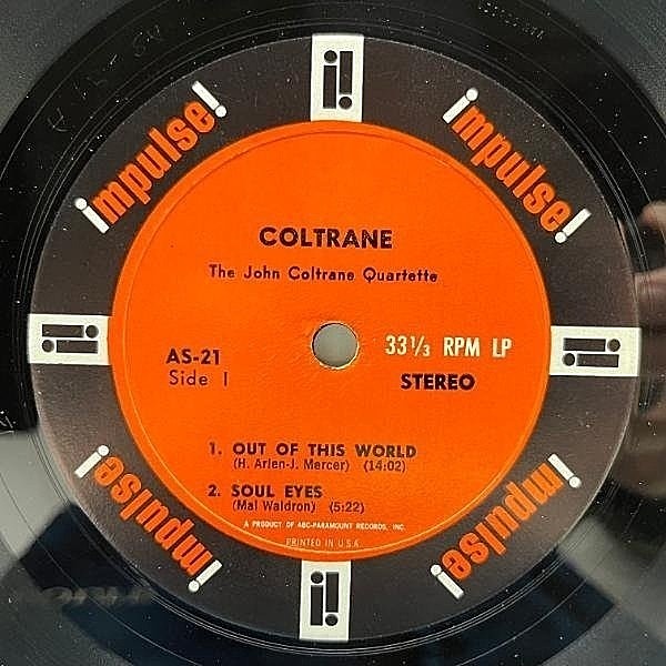 JOHN COLTRANE / Coltrane (LP) / Impulse | WAXPEND RECORDS