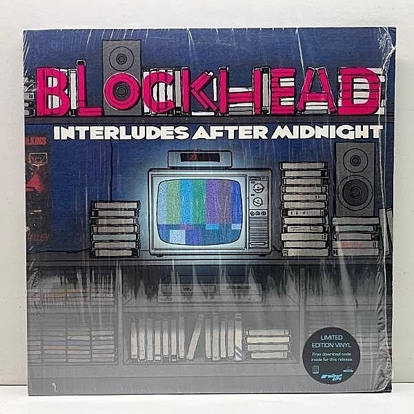 レコードメイン画像：シュリンク美品!! 2枚組 UKオリジナル BLOCKHEAD Interludes After Midnight ('12 Ninja Tune) NU JAZZ, BROKEN BEAT ダウンテンポ 傑作 LP