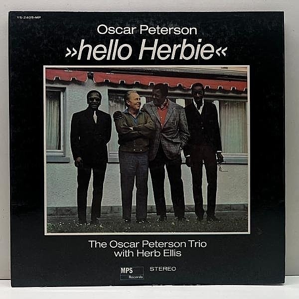 レコードメイン画像：'70年 国内初版 GFジャケット OSCAR PETERSON TRIO With HERB ELLIS Hello Herbie (MPS) オスカー ピーターソンとハーブ・エリス