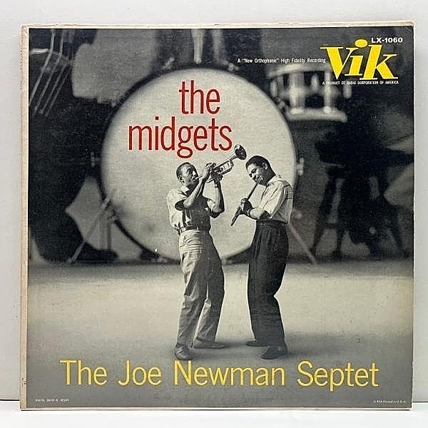 レコードメイン画像：USオリジナル MONO 深溝 JOE NEWMAN SEPTET The Midgets ('56 Vik) w/ Frank Wess, Hank Jones, Freddie Green, Eddie Jones, Osie Johnson