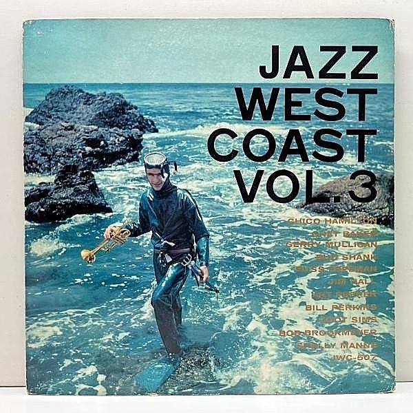 レコードメイン画像：USオリジナル【1st JWCラベル】MONO 深溝 Jazz West Coast Vol. 3 w/ Art Pepper, Chet Baker, Bud Shank, Russ Freeman, Jim Hall ほか