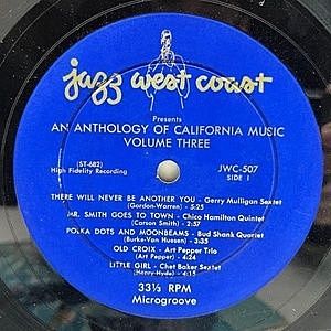 VARIOUS / Jazz West Coast Vol. 3 (LP) / World Pacific