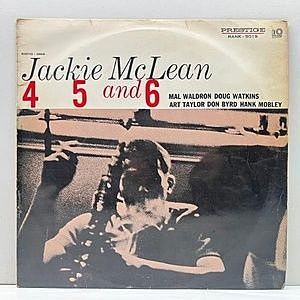レコード画像：JACKIE McLEAN / 4, 5 And 6