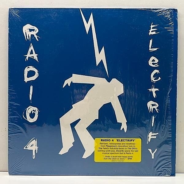 レコードメイン画像：【アンディ・ギル直系のポストパンクディスコ】シュリンク良好!! 12インチ RADIO 4 Electrify ('03 Labels) Gang of Four, Wire, PiL