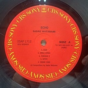 渡辺貞夫 / SADAO WATANABE / Echo (LP) / CBS・Sony | WAXPEND