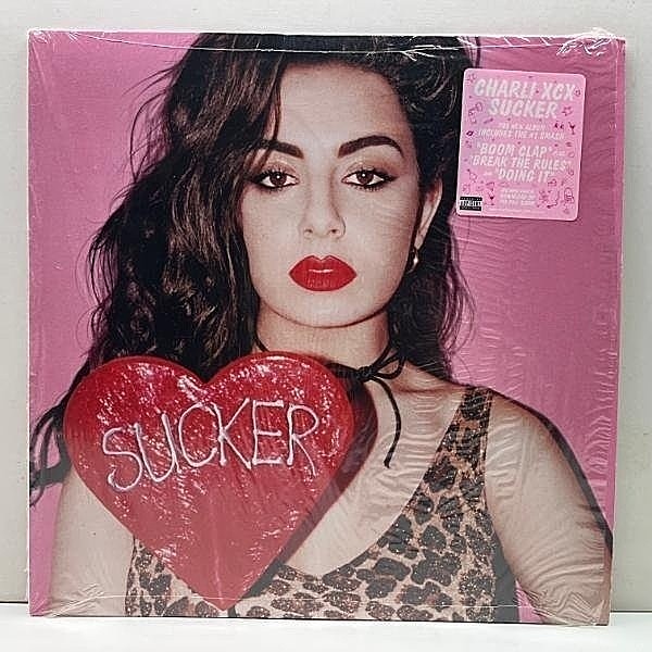 レコードメイン画像：希少 シュリンク良好!! USオリジナル CHARLI XCX Sucker ('15 Neon Gold) チャーリーXCX 全米大ヒット名曲 Boom Clap ほか LP