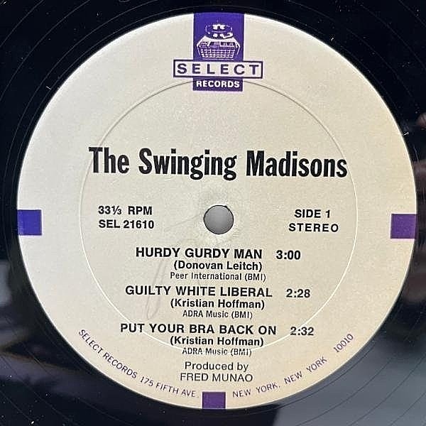 SWINGING MADISONS / Same (LP) / Select | WAXPEND RECORDS