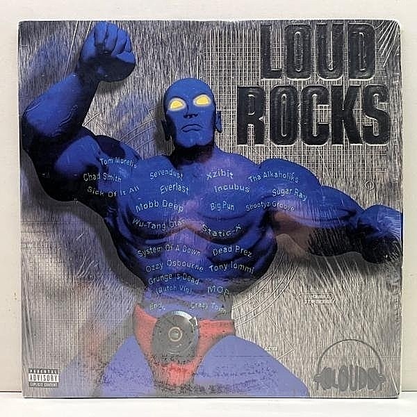 レコードメイン画像：シュリンク付き!! 2LP 米 USオリジナル VARIOUS Loud Rocks ('00 Loud) Wu-Tang Clan, Black Sabbath 参加 Nu Metal コンピ