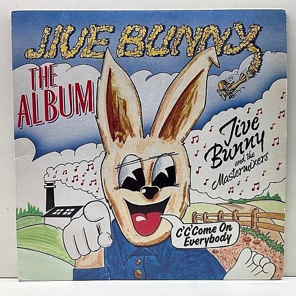 レコードメイン画像：USオリジナル JIVE BUNNY and THE MASTERMIXERS The Album ('89 ATCO) 1st.アルバム OLDIES縛りのメガMIX集 ロカビリー