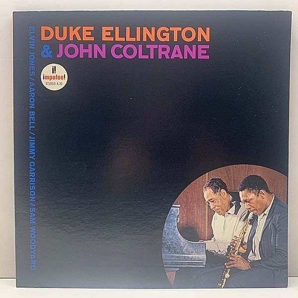 レコードメイン画像：美盤!! GFジャケ 米70sプレス DUKE ELLINGTON & JOHN COLTRANE (Impulse A-30) デューク・エリントンとジョン・コルトレーン US 緑ラベ