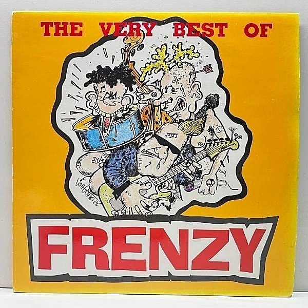 レコードメイン画像：UKオンリー '90年オリジナル FRENZY The Very Best Of (Rage) フレンジー 初期アルバムから抜粋したベスト！サイコビリー ネオ・ロカ