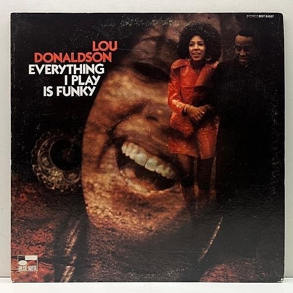 レコードメイン画像：Cut無し!美盤! VANGELDER刻印 US初期プレス LOU DONALDSON Everything I Play Is Funky ('70 Blue Note) SOUL JAZZ - JAZZ FUNK 名作