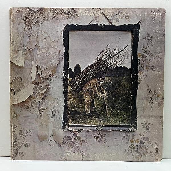 レコードメイン画像：十分概ね良好!! PORKYではなく【PECKO & PECKO DUCK刻印】初回BROADWAY USオリジナル LED ZEPPELIN IV ('71 Atlantic) インナー完品 LP