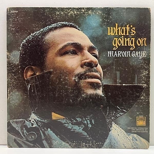 レコードメイン画像：Rare!!【良好盤】USオリジナル MARVIN GAYE What's Going On ('71 Tamla T 310) マービン・ゲイ／ホワッツ・ゴーイン・オン 愛のゆくえ