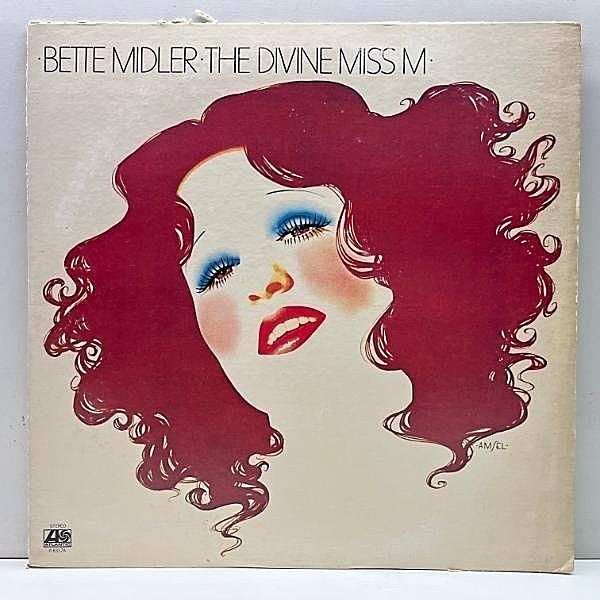 レコードメイン画像：美盤!! 国内 BETTE MIDLER The Divine Miss M ('72 Atlantic) ベット・ミドラー 1st.アルバム サザン風味の猛烈FUNKなど DRUMBREAK