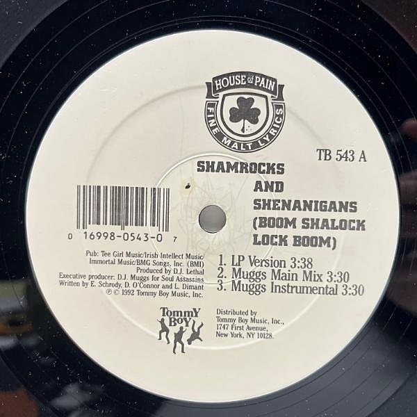 HOUSE OF PAIN / Shamrocks And Shenanigans (Boom Shalock Lock