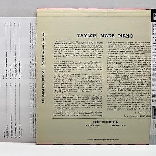 BILLY TAYLOR / Taylor Made Piano (LP) / Royal Roost