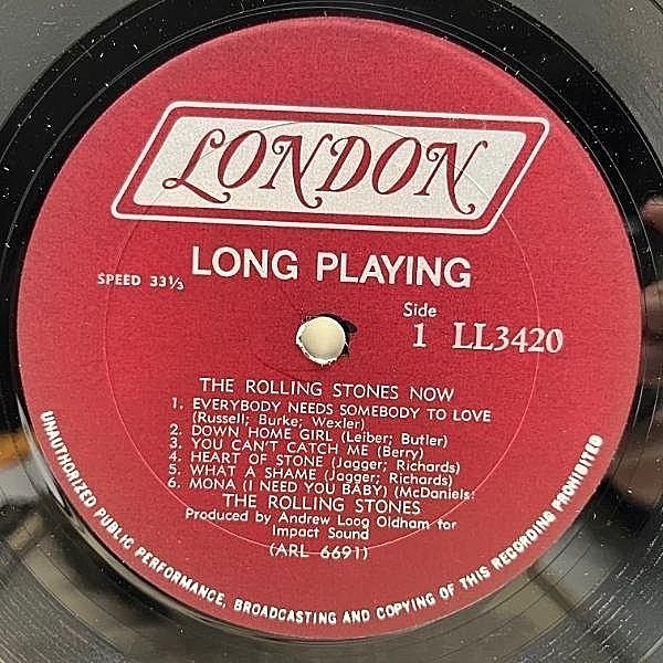 ROLLING STONES / Now! (LP) / London | WAXPEND RECORDS
