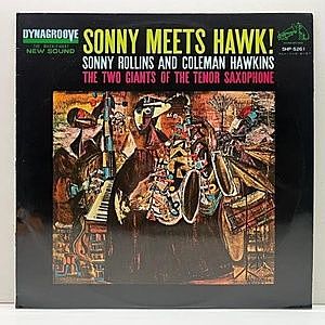 レコード画像：SONNY ROLLINS / COLEMANHAWKINS / Sonny Meets Hawk!