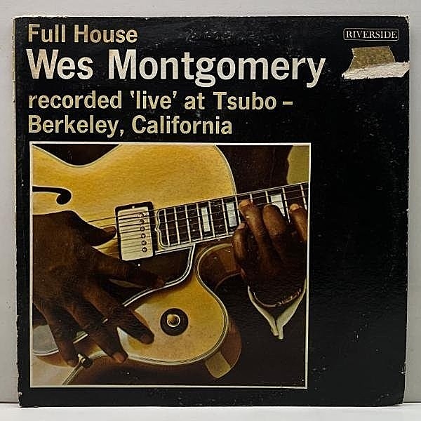 レコードメイン画像：USオリジナル【MONO】WES MONTGOMERY Full House (Riverside RLP 434) 米モノラル w/ JOHNNY GRIFFIN, WYNTON KELLY, PAUL CHAMBERS