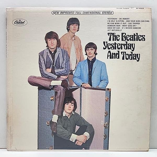 レコードメイン画像：美盤!! Early 70s USプレス THE BEATLES Yesterday And Today ('71 Apple) トランク・ジャケット ビートルズ 米 LP アナログ