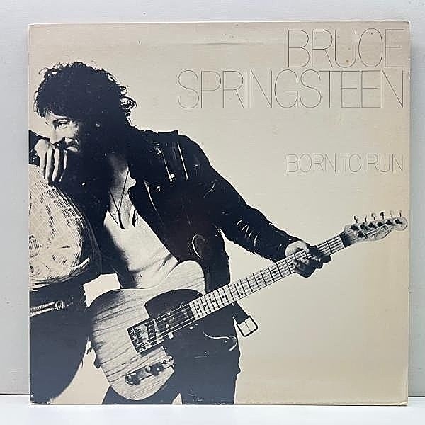 レコードメイン画像：十分概ね良好!! PC規格 USオリジナル BRUCE SPRINGSTEEN Born To Run ('75 Columbia) ブルース・スプリングスティーン 明日なき暴走