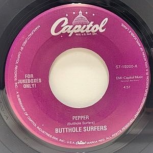 レコード画像：BUTTHOLE SURFERS / Pepper / Birds