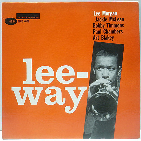 レコードメイン画像：美品 47WEST & NY 深溝 MONO / LEE MORGAN Leeway (Blue Note BLP 4034) RVG 耳あり